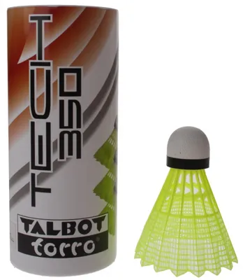Image de Talbot-Torro Badminton-Ball TECH 350 Korb : jaune, Speed green/slow