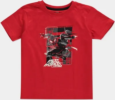 Produktbild von Kinder-T-Shirt Spider-Man - Glitch Miles (größe 98/104)