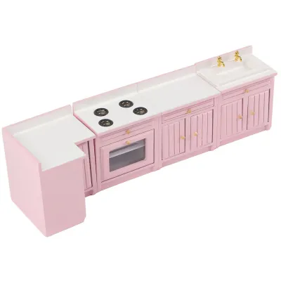 Immagine prodotto di Accessori casa delle bambole, mobili cucina casa delle bambole, mobili cucina casa delle bambole, mobili casa delle bambole giocattolo, accessori casa delle bambole 1:12