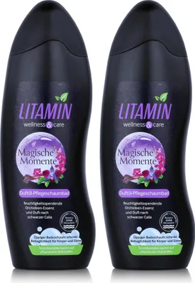 Produktbild von LITAMIN Duftöl-Pflegeschaumbad Magische Momente 750ml Wellnes & Care (2er Pack)