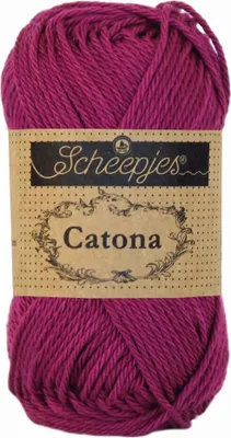 Produktbild von Scheepjes Catona 50g (128) - Tyrian Purple