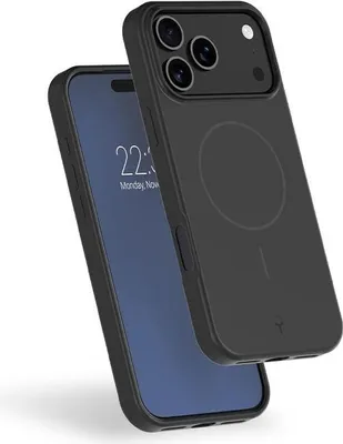 Produktbild von MagSafe Hülle – iPhone 17 Pro Max – Verstärktes Silikon – Schwarz