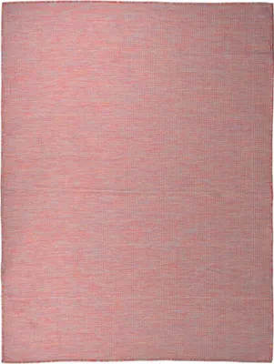 Obrázek produktu pro Venkovní hladce tkaný koberec 120x170 cm červená