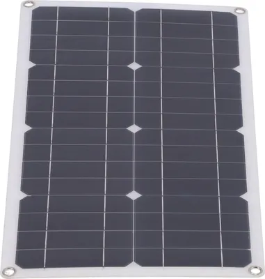 Obrázek produktu pro 25W sada solárních panelů Monokrystalický křemíkový solární panel Sada nabíječky baterií s 30A regulátorem pro auta RVs Lodě