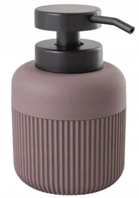 Zdjęcie produktu dla Dozownik mydła w płynie do łazienki fioletowy 450 ml