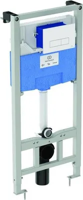 Produktbild von WC-Vorwandelement-Paket PROSYS mit Betätigungsplatte OLEAS M2 weiß weiß