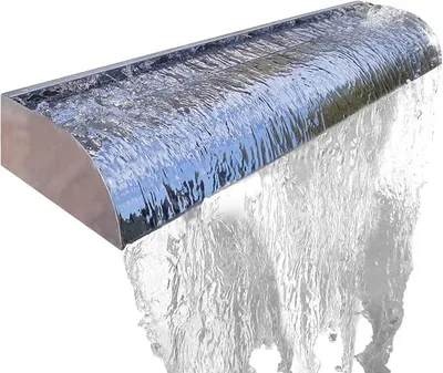 Produktbild von Wasserfall Victoria 60 cm aus Edelstahl Hochglanz Aquafall