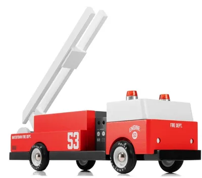 Immagine prodotto di Candylab auto giocattolo in legno dei pompieri Americana Engine 53 multicolore