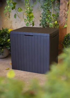 Produktbild von Gartenbox - 113L - Braun - Balkon & kleine Flächen