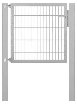 Zdjęcie produktu dla GAH-Alberts 649234, Ogrodzenie metalowe, Gate, Ogrodzenie graniczne, Stal, Stal, Powłoka galwanizowana zanurzeniowo na gorąco