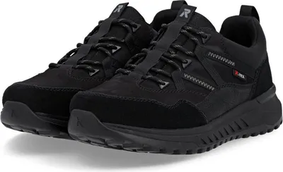 Produktbild von Rieker Herren-Schnürhalbschuh Schwarz, Farbe:schwarz, EU Größe:45