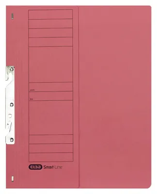 Produktbild von ELBA Einhakhefter 100551896 DIN A4 Vorderd. halb kfm. Heftung rot