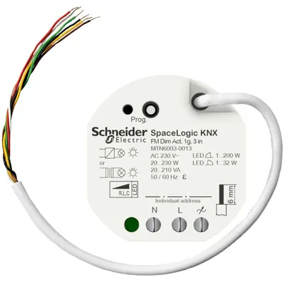 Produktbild von Schneider Electric SpaceLogic KNX-Dimmaktor MTN6003-0013