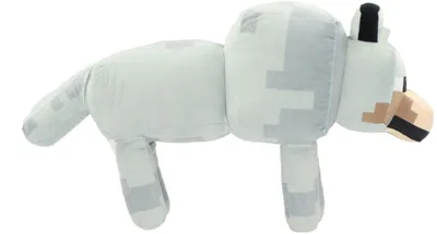 Image de Peluche loup Minecraft OttoSimon, 44 cm