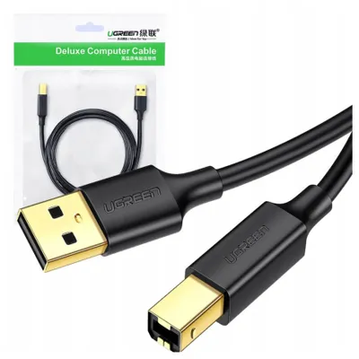 Image de Ugreen Câble d'imprimante Usb Type B (mâle) - Usb 2.0 (mâle) 480 Mbps 1 M Noir (Us135 20846)
