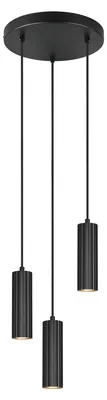 Produktbild von Trio - Hängelampe SOKA - Schwarz - 28x28x150 cm