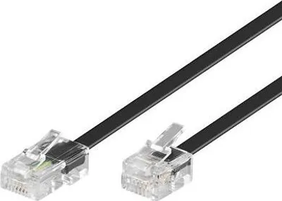 Obrázok produktu pre Microconnect MPK463S, 15 m, RJ-11, RJ-45, Samec, Samec, Čierna