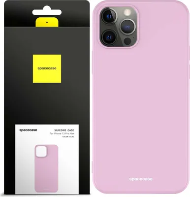 Produktbild von Spacecase Silikonhülle iPhone 13 Pro Max flieder