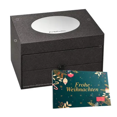 Produktbild von 2er Weihnachtskalender Set - MAC Adventskalender 2026 Beauty Frauen, Damen + Doug Tisch-Advent kalender Kosmetik