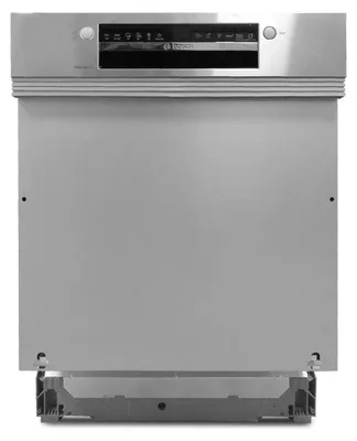Produktbild von Bosch Serie 4 SMI4ECS32E, Halb integriert, Standardgröße (60 cm), Weiß, Gebürsteter Stahl, Tasten, 1,75 m