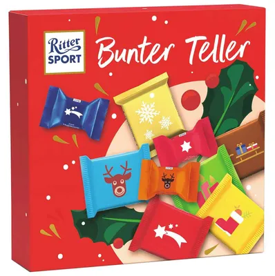 Produktbild von Ritter Sport Bunter Teller 230g