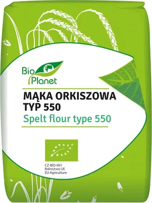 Produktbild von HELLES DINKELMEHL TYP 550  1 kg –  PLANET