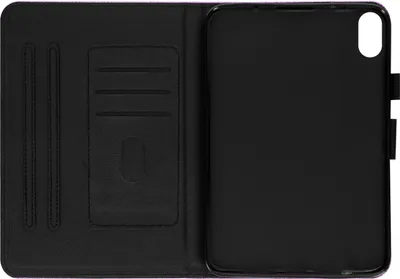 Zdjęcie produktu dla Avizar, etui z brokatowym wykończeniem i funkcją podstawki, przeznaczone dla Apple iPad Mini 6 (2021) / Mini 7 (2024), kolor fioletowy