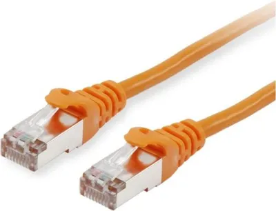 Zdjęcie produktu dla Equip Patchkabel Cat6       S/FTP 2xRJ45 20.00m  orange LSZH Polybeutel