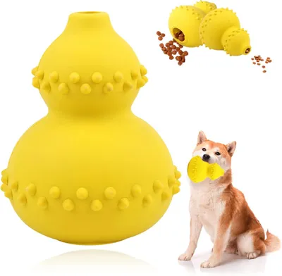 Produktbild von Unzerstörbares Hundespielzeug, langlebiger Naturkautschuk, für große und kleine Hunde