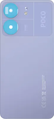 Immagine prodotto di Clappio, cover posteriore di ricambio per Xiaomi Poco C65, viola