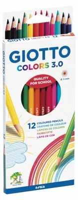 Immagine prodotto di Pastelli Colori 3.0 12 colori 276600 GIOTTO