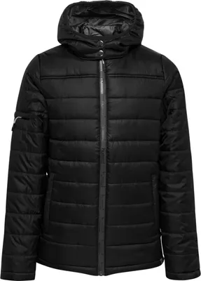 Produktbild von hummel hmlNORTH Kapuzen-Steppjacke Kinder black/asphalt 140