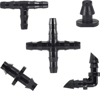 Obrázek produktu pro Zahradní zavlažovací systém, automatická zavlažovací souprava, zavlažovací souprava, 1/4" trubková přípojka, zavlažovací souprava pro skleníkové rostliny, zahradu, skleník, zeleninovou zahradu a trávník