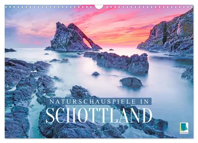 Immagine prodotto di Spettacoli della natura in Scozia (calendario da parete 2027, formato A3 orizzontale), calendario mensile CALVENDO