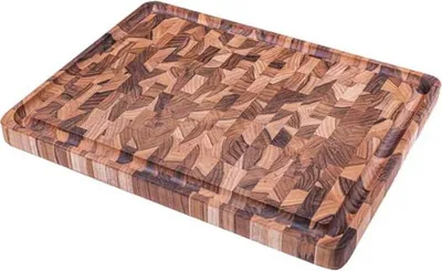 Produktbild von Tramontina CHURRASCO PREMIUM Stirnholz Schneidebrett 45 x 34 x 3 cm
