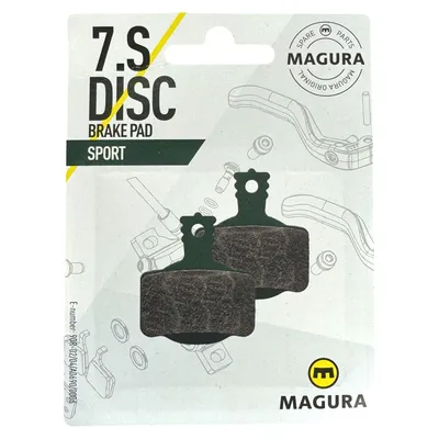 Produktbild von Magura MT 7.S Sport Grün Fahrrad MTB EBike Hydraulische Scheibenbremsen Disc Ersatz Bremsbeläge