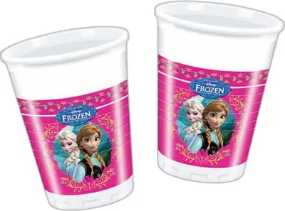 Image de Disney Frozen gobelet en plastique 8 pièces