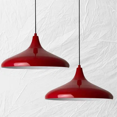 Produktbild von Pendelleuchte Champion, E27, Ø35 Kinderzimmer Lampe 2-Flammig Schlafzimmer Lamp Metall, Wohnzimmerlampe Hängelampe, Moderne Esszimmerlampe Kuppel
