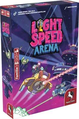 Produktbild von Pegasus Light Speed Arena, Brettspiel, Familie, 8 Jahr(e), 5 min, 10 min