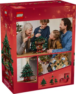 Produktbild von LEGO ICONS Dekoration für den Weihnachtsbaum 41843, Bausatz, 9 Jahr(e), Kunststoff, 3171 Stück(e), 3,98 kg