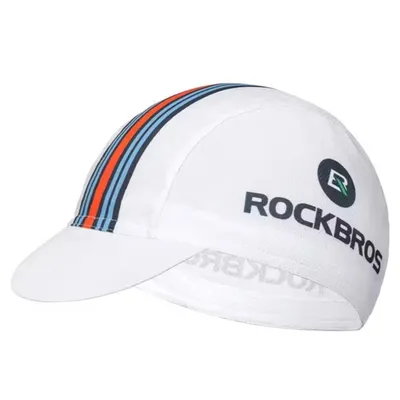 Obrázek produktu pro Rockbros MZ10022 cyklistická čepice s kšiltem - bílá