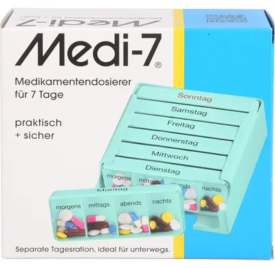 Produktbild von Medi 7 türkis, 0.8 St. Box