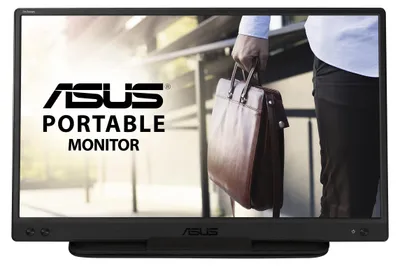 Obrázek produktu pro ASUS ZenScreen MB166C, 39,6 cm (15.6"), 1920 x 1080 px, Full HD, LED, 5 ms, Černá