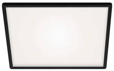 Produktbild von BRILONER SLIM LED Panel, Neutralweißes Licht, Backlighteffekt, Flaches Design, schwarz, 42 x 42 x 2,9 cm