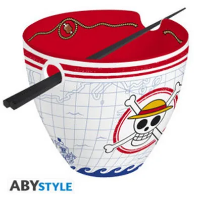 Produktbild von ONE PIECE – Ramen-Schüssel mit Stäbchen – "Monkey D. Luffy"