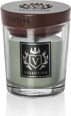 Obrázek produktu pro Vellutier Duftkerze Small Cannabis Connoisseur - 9 cm / ø 7 cm