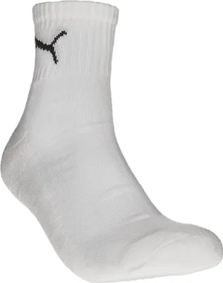 Produktbild von Halbhohe Sportsocken aus Baumwolle 3 Paar – Weiß – 39-42