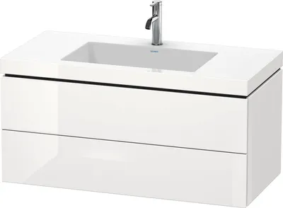 Produktbild von Duravit Duravit Waschtischunterbau L-CUBE WT Vero Air 500x1000x480mm 1 HL we hgl
