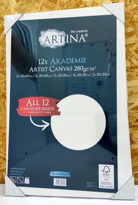 Produktbild von sada 12 nosítek Artina Academy Canvas