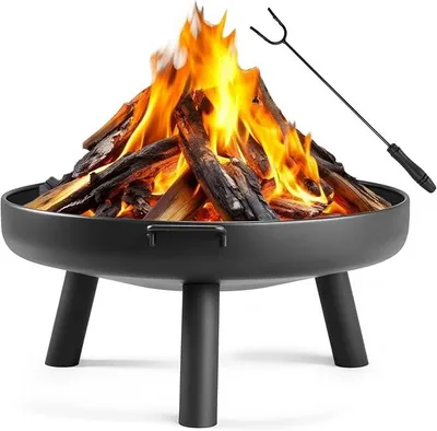 Imagen del producto de Brasero, cesta para fuego, diámetro 80 cm, color